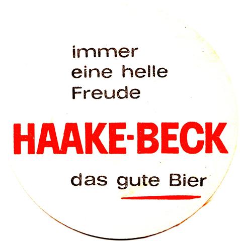 bremen hb-hb haake comics gasthaus 2a (rund215-eine helle-schwarzrot)